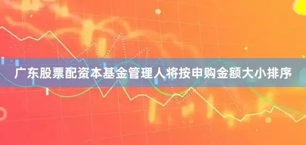 广东股票配资本基金管理人将按申购金额大小排序