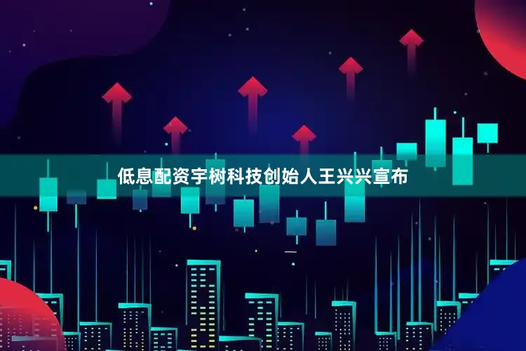 低息配资宇树科技创始人王兴兴宣布