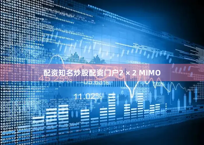 配资知名炒股配资门户2 × 2 MIMO